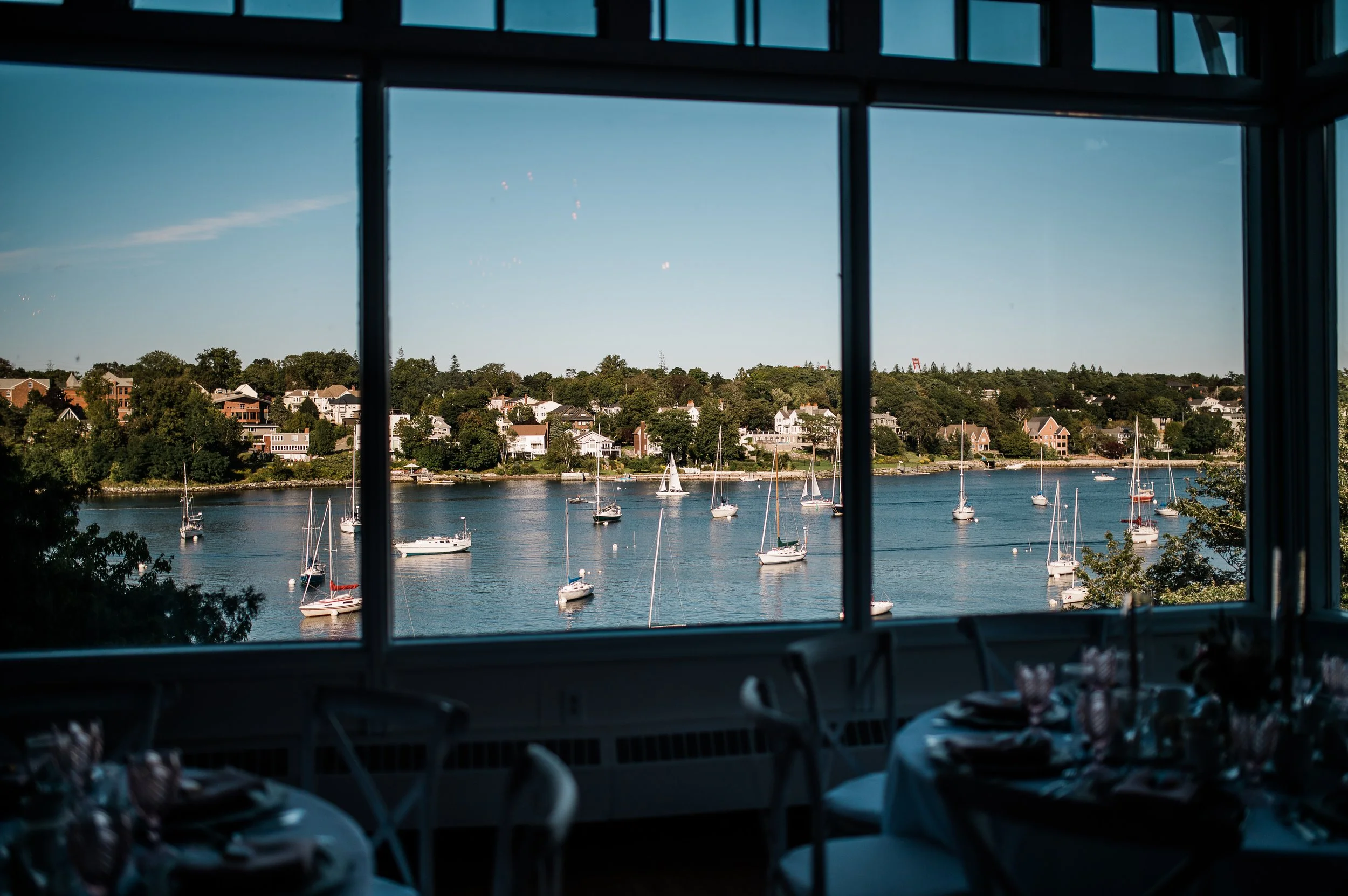 The view across the Northwest Arm from Saraguay House